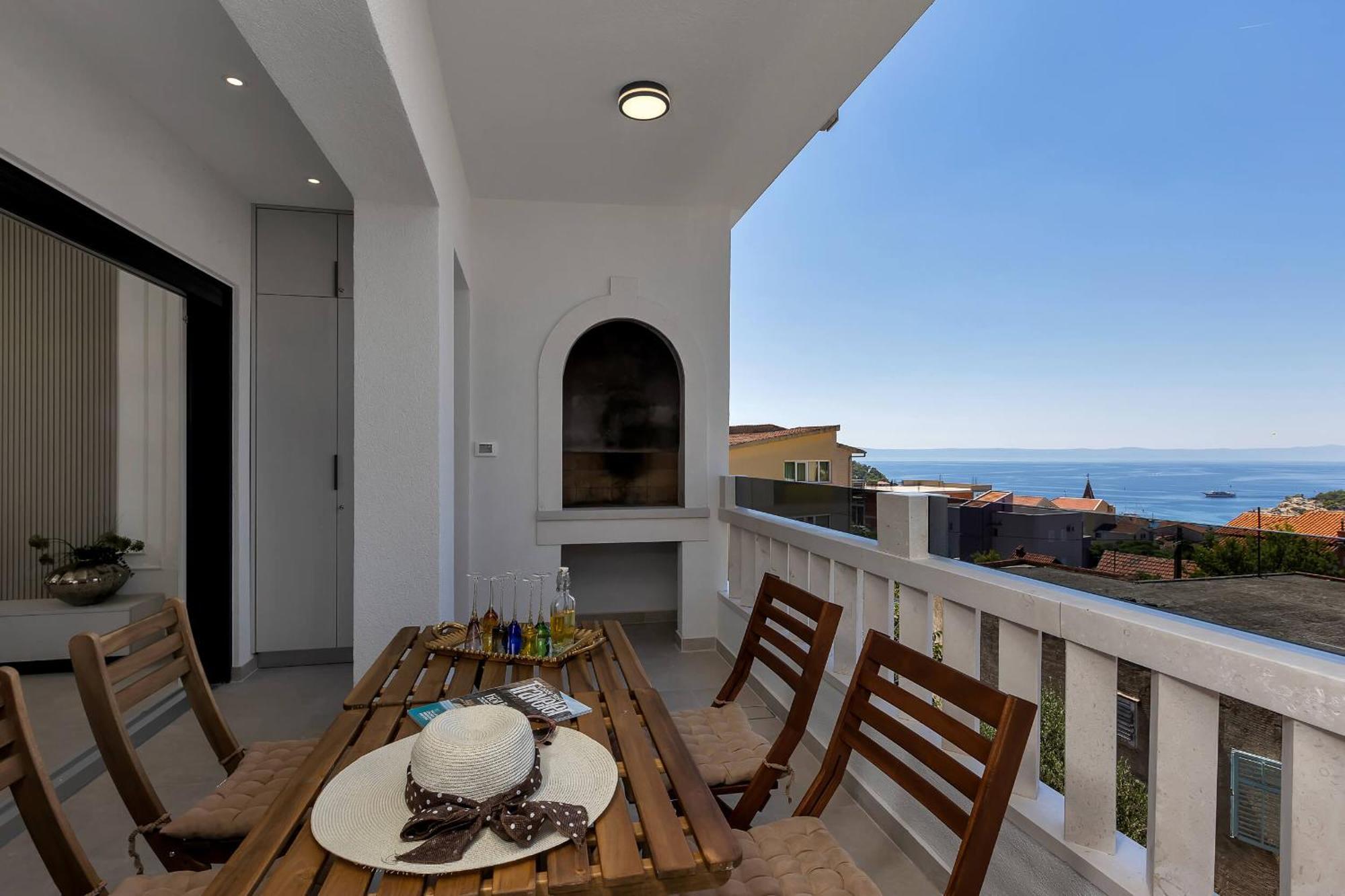Apartments Luka'S View Makarska Eksteriør billede